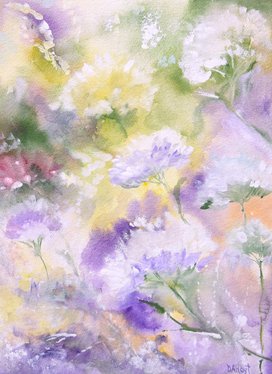 Spring Florals - Greeting Card