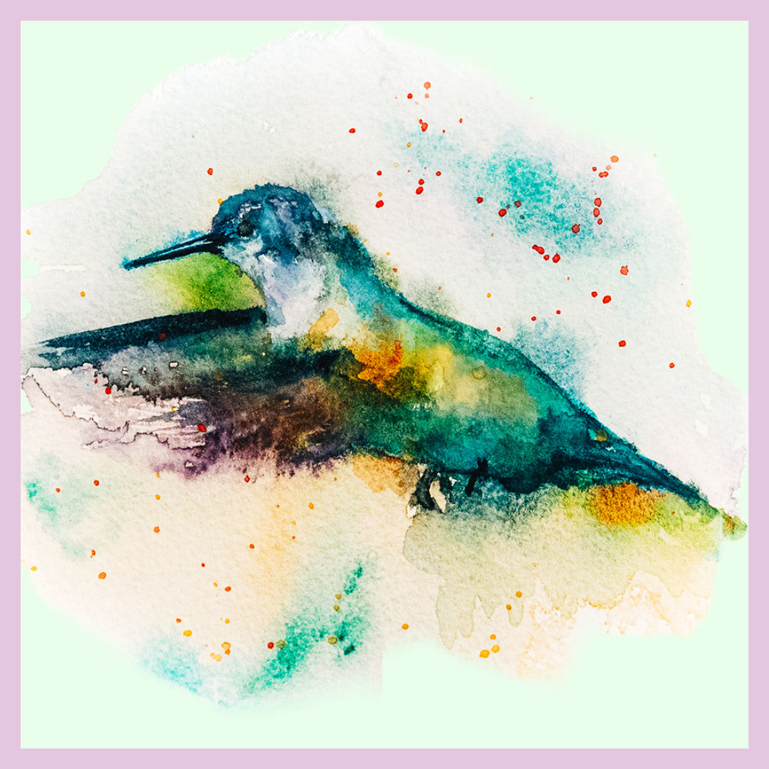 Hummingbird - Greeting Card