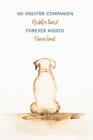 Sympathy Greeting Cards (pet)