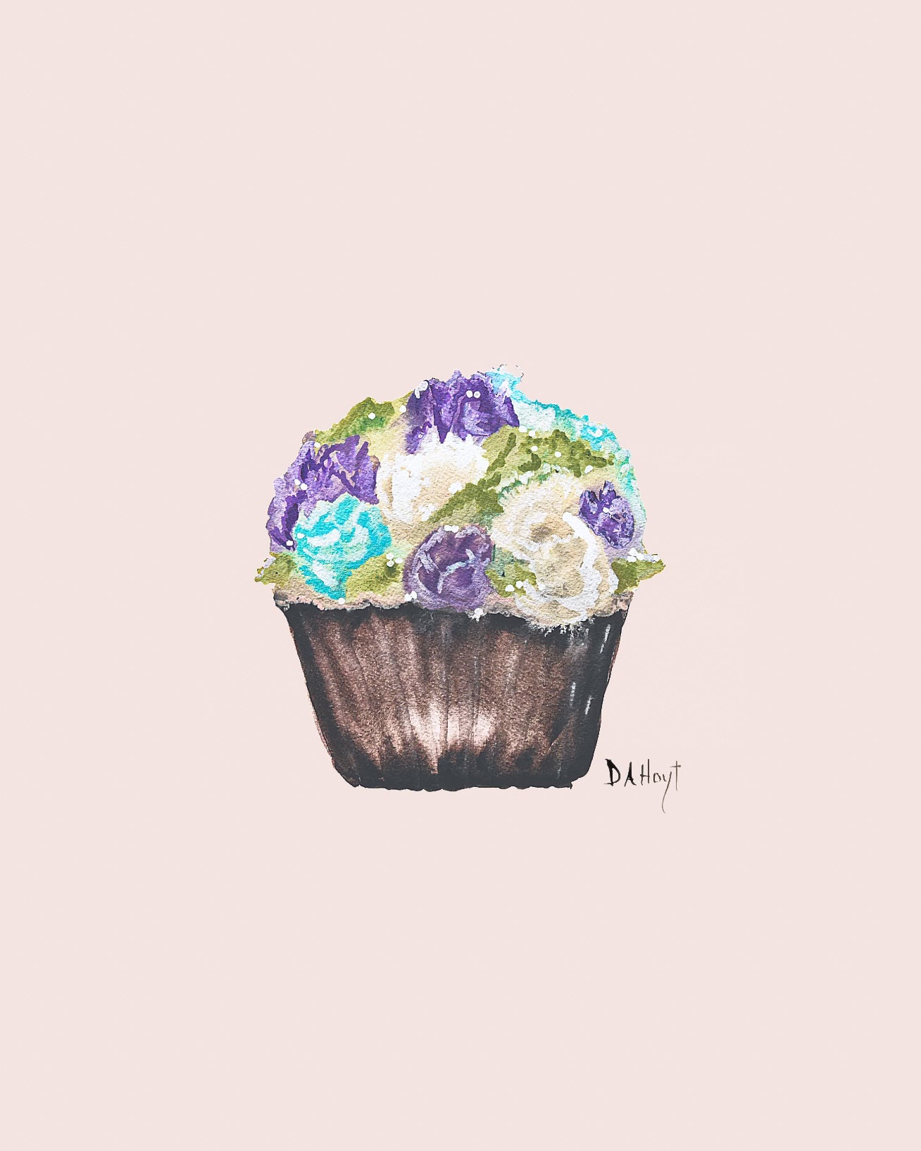 Cupcake Design Series - Greeting Card