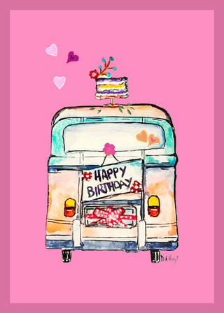 Retro Bus Series - Greeting Card Set or Individual cards