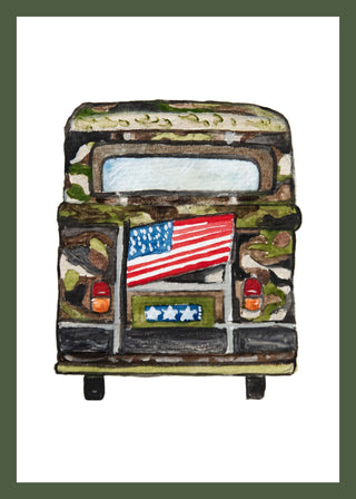 Retro Bus Series - Greeting Card Set or Individual cards