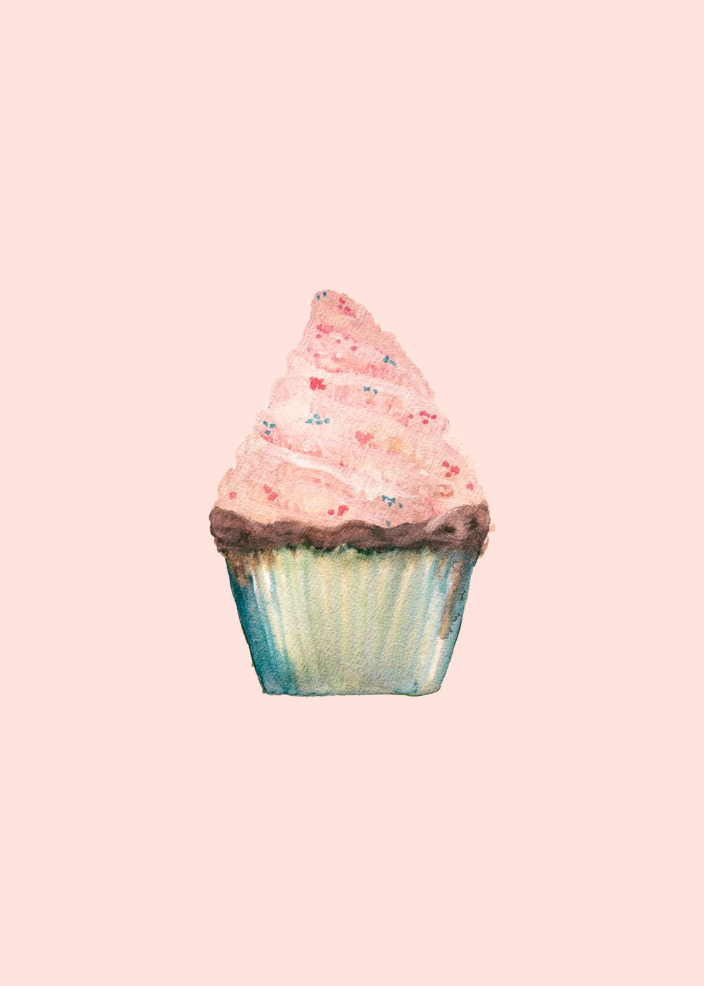 Cupcake Design Series - Greeting Card