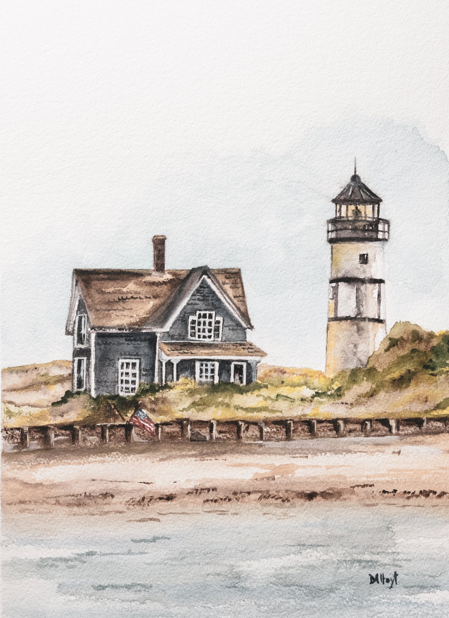 Sandy Neck Lighthouse Greeting Card