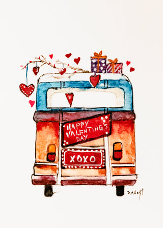 Retro Bus Series - Greeting Card Set or Individual cards