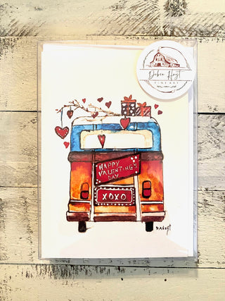 Retro Bus Series - Greeting Card Set or Individual cards